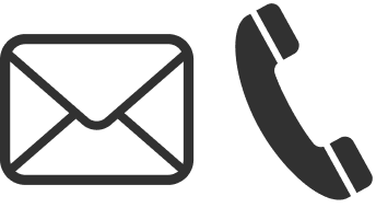 メール・受話器のイラスト